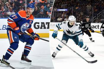 Oilers vs. Sharks prediction: NHL odds, pick Friday night