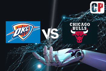 Oklahoma City Thunder at Chicago Bulls AI NBA Prediction 102523