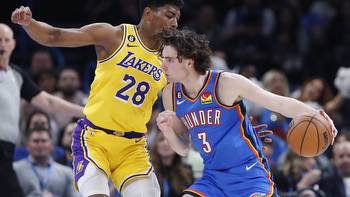 Oklahoma City Thunder at Los Angeles Lakers odds, picks and predictions