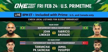 ONE on Prime Video 7 Main Event