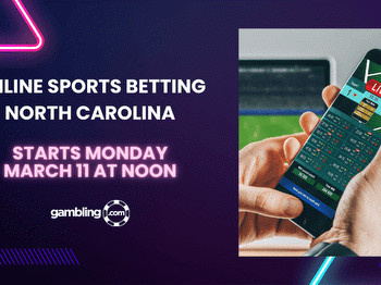 Online Sports Betting North Carolina launches Noon March 11