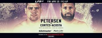 Opening Betting Odds for LFA 129: Petersen vs. Cortes-Acosta