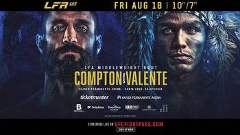 Opening Betting Odds for LFA 165: Compton vs. Valente