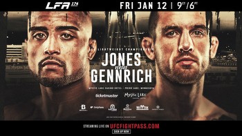 Opening Betting Odds for LFA 174: Jones vs. Gennrich
