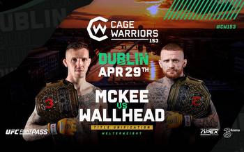 Opening Odds for Cage Warriors 153: Dublin