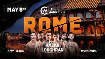 Opening Odds for Cage Warriors 154: Rome