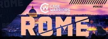 Opening Odds for Cage Warriors 162: Rome
