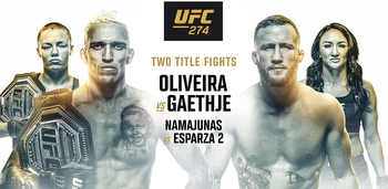 Opening Odds for UFC 274: Oliveira vs. Gaethje