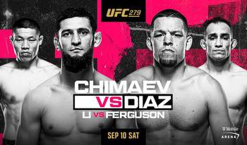 Opening Odds for UFC 279: Chimaev vs. Diaz