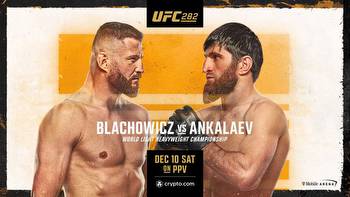 Opening Odds for UFC 282: Blachowicz vs. Ankalaev