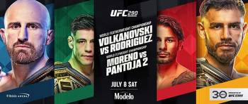 Opening Odds for UFC 290: Volkanovski vs. Rodriguez