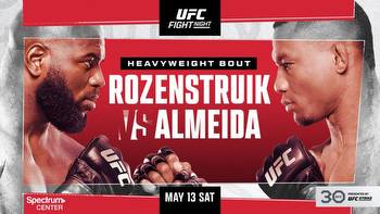 Opening Odds for UFC Charlotte: Rozenstruik vs. Almeida