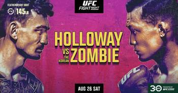 Opening Odds for UFC Singapore: Holloway vs. The Korean Zombie