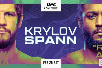 Opening Odds for UFC Vegas 70: Krylov vs. Spann