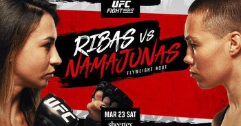 Opening Odds for UFC Vegas 89: Ribas vs. Namajunas