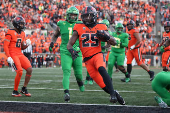 Oregon-Oregon State line jumps fence; bettors end up on right side