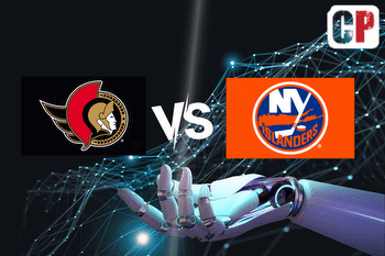 Ottawa Senators at New York Islanders AI NHL Prediction 102623