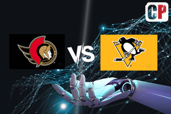 Ottawa Senators at Pittsburgh Penguins AI NHL Prediction 102823