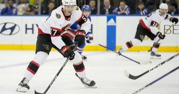 Ottawa Senators forward Shane Pinto suspended 41 games by NHL for gambling