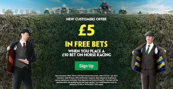 Paddy Power Grand National Offer: Bet £10 Get A £5 Free Bet