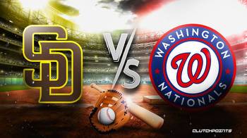 Padres-Nationals Odds: Prediction, Pick, How to Watch