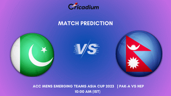PAK-A vs NEP Match Prediction ACC Men's Emerging Teams Asia Cup 2023 Match 4