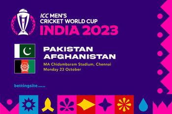 Pakistan v Afghanistan Cricket World Cup Preview & Betting Tips