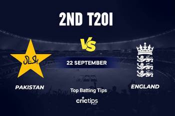 Pakistan vs England Betting Tips & Who Will Win 2nd T20I