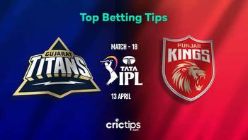 PBKS vs GT Betting Tips & Who Will Win Today’s Match Of The Indian Premier League 2023