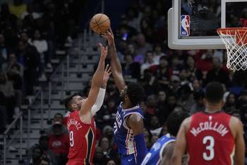Pelicans vs. 76ers prediction, betting odds for NBA on Monday