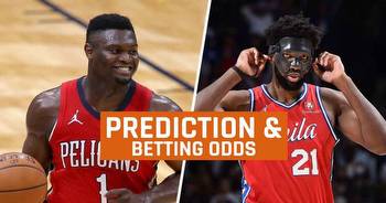 Pelicans vs 76ers Prediction, Betting Odds, Live Stream, Telecast, Live Score and How to Watch