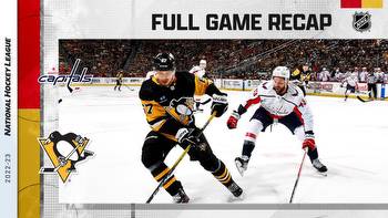 Penguins blow big lead in 3rd, defeat Capitals on late Malkin goal