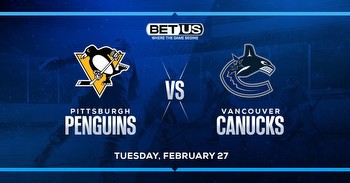 Penguins vs Canucks odds, predictions and betting trends