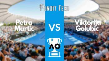 Petra Martic vs Viktorija Golubic Prediction and Odds: Australian Open 2023