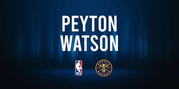 Peyton Watson NBA Preview vs. the Wizards