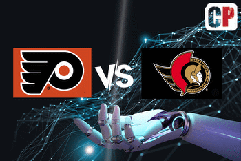 Philadelphia Flyers at Ottawa Senators AI NHL Prediction 101423