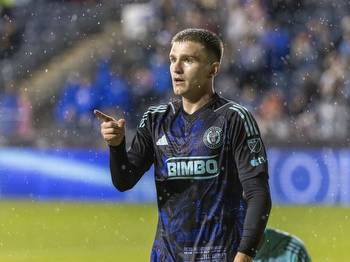 Philadelphia's Uhre earns MLS weekly player award after hat trick against Toronto FC