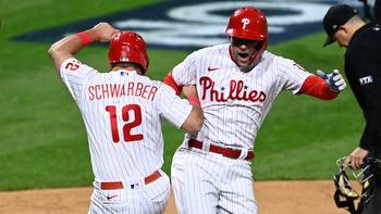Phillies bash Padres in wild Game 4 to move to brink of World Series