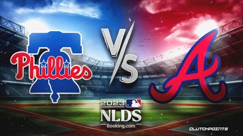 Phillies-Braves Game 2 prediction, odds, pick, how to watch NL Division Series
