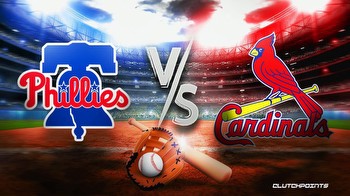 Phillies-Cardinals prediction, odds, pick, how to watch