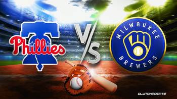 Phillies vs Brewers prediction, odds, pick, how to watch