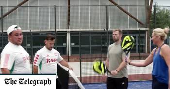 Physio and prop beat England players at padel: Inside the World Cup training camp