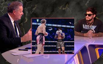 Piers Morgan embarrasses Dillon Danis for his dismal performance in the boxing ring