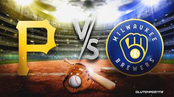 Pirates-Brewers prediction, odds, pick, how to watch