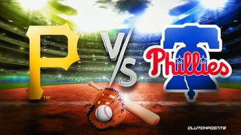Pirates-Phillies prediction, odds, pick, how to watch