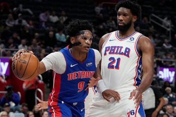 Pistons vs. 76ers: Odds, predictions, parlays and best bets