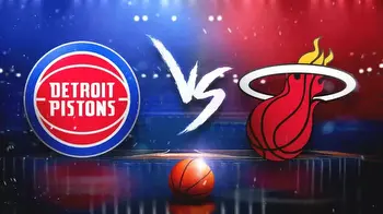 Pistons vs. Heat prediction, odds, pick how to watch
