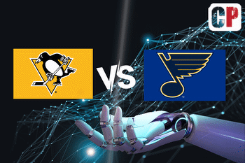 Pittsburgh Penguins at St. Louis Blues AI NHL Prediction 102123