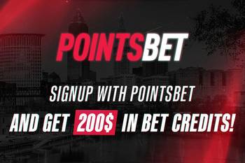 PointsBet Ohio promo code: $200 in bonus bet credits with early sign up