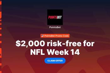 PointsBet promo code: $2,000 in risk-free bets for NFL Week 14